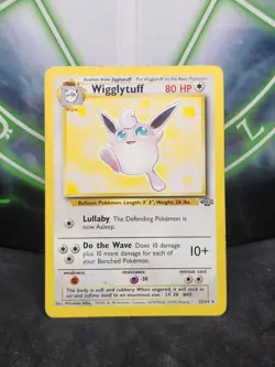Pokemon Wigglytuff 32/64 Jungle Rare LP - Image 1