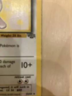 Wigglytuff 32/64 Jungle Set Rare Vintage WOTC Crease Pokemon Card MP - Image 2