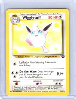Wigglytuff - 32/64 - Pokemon Jungle Unlimited Rare Card WOTC NM - Image 1