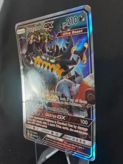 Guzzlord GX 63a/111 - Crimson Invasion Alt Art Ultra Rare Pokemon TCG - HP/DMG - Image 4