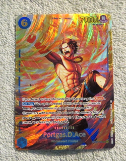 Portgas.D.Ace OP13-119 SEC Full Art - One Piece Carrying On His Will - English - Image 1