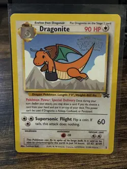 1999 Pokemon First Movie Set x4 LP WB Black Star Promo Cards - Image 3