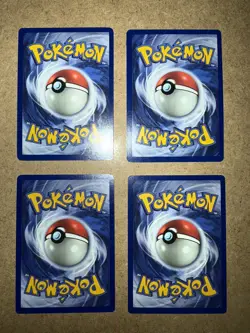 1999 Pokemon First Movie Set x4 LP WB Black Star Promo Cards - Image 2