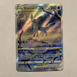 Glaceon VSTAR - GG40/GG70 - Pokemon Crown Zenith Galarian Gallery Ultra Rare NM - Image 1