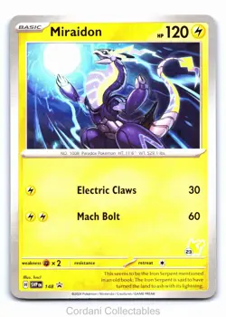 Miraidon SVP148 - SV Black Star Promo - Pokemon Card - Near Mint - Image 1