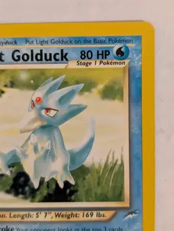 Pokemon Card - Light Golduck Neo Destiny 47/105 Uncommon Non Holo - Image 3