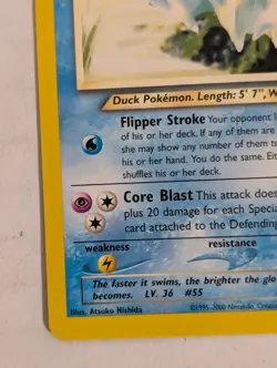 Pokemon Card - Light Golduck Neo Destiny 47/105 Uncommon Non Holo - Image 5