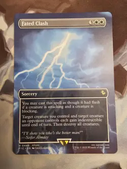 MTG Final Fantasy NONFOIL Fated Clash (Borderless) 0449 FIC R - Image 1