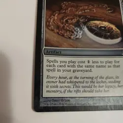 1X FOIL Locket of Yesterdays Time Spiral #258 Magic the Gathering MTG NEAR MINT - Image 4