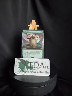 SILKGUARD ~ NM ~ MTG Magic- 071 NEC Neon Dynasty Kamigawa EXTENDED Art - Image 1