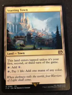 Starting Town - FIN - MTG - EN - NM - 0289 - Image 1