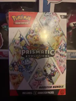 Pokemon TCG Scarlet & Violet Prismatic Evolutions Booster Bundle Factory Sealed - Image 1