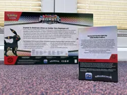 Pokemon Prismatic Evolutions Premium Figure Collection + Booster Bundle Sealed✅ - Image 2