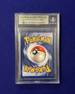 Beckett 8.5 Raichu Holo #14 Pokemon Fossil 1999 - Image 3