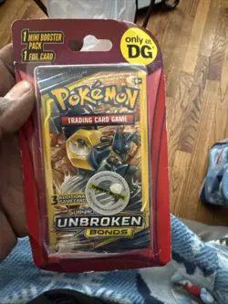 Pokemon DG Mini Blisters sealed - SUN & MOON Unbroken Bonds 3 CARDS Per Pack - Image 1