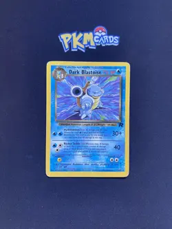 Pokemon TCG Dark Blastoise Team Rocket Set 20/82 Regular Rare HP. - Image 1