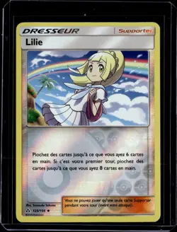 Lillie 125/156 Rev. Holo - Ultra Prism 2018 (FRENCH) (LP) / Pokemon TCG - Image 1