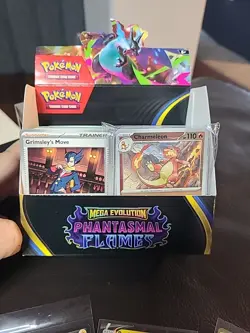 Phantasmal Flames Pokemon Cards EX Holo Vmax Bundle - Image 2