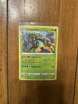 Pokemon TCG Shining Fates: Rillaboom HOLO 13/72 - Image 1