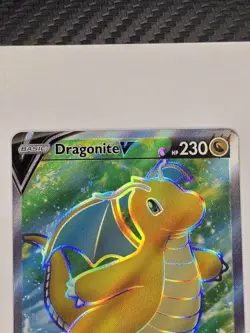 Dragonite V 76/78 Pokemon GO Ultra Rare Full Art Holo Pokemon TCG NM+ - Image 3