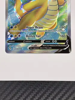 Dragonite V 76/78 Pokemon GO Ultra Rare Full Art Holo Pokemon TCG NM+ - Image 4