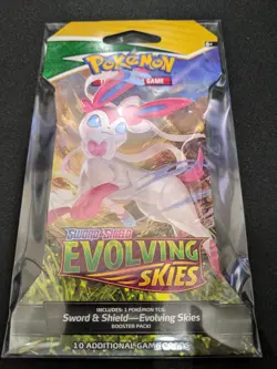 Pokemon Evolving Skies Sleeved Booster Pack Full Art Set New Sealed - Image 3