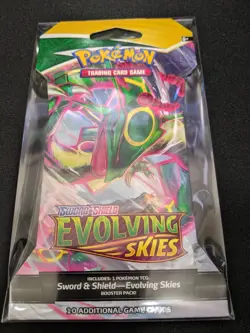 Pokemon Evolving Skies Sleeved Booster Pack Full Art Set New Sealed - Image 4