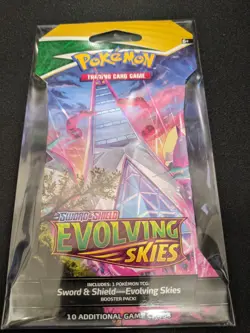 Pokemon Evolving Skies Sleeved Booster Pack Full Art Set New Sealed - Image 5