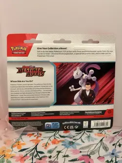 Pokemon Destined Rivals Triple Blister Zebstrika | Factory Sealed Fast Shipping - Image 2