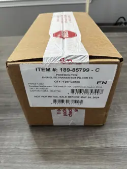 POKEMON CENTER SV06 Twilight Masquerade ETB SEALED Case Exclusive ✅ - Image 1