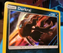 Darkrai 87/147 Sm-Burning Shadows Holo Mint Condition Clean 2017 Pokemon - Image 1