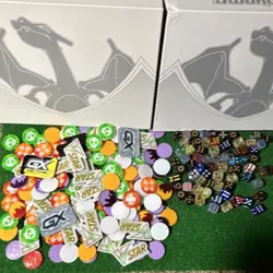 Pokemon TCG Dice, Coin, condition, & damage markers vary from vintage to modern - Image 4