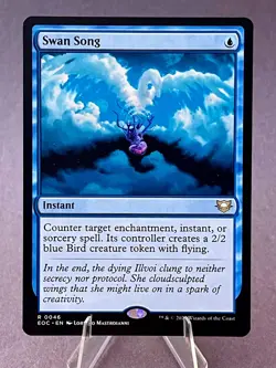 Swan Song EOC #46 Rare - Commander: Edge of Eternities NM - Image 1