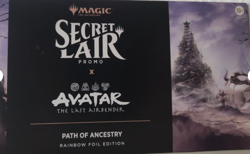 MTG Secret Lair x Avatar: The Last Airbender | Path of Ancestry ~ Rainbow FOIL! - Image 1