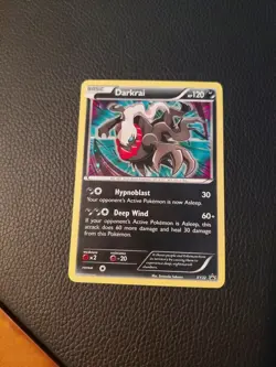 Pokemon 2014 Darkrai Cosmo Holo XY22 Black Star Promo - Image 2