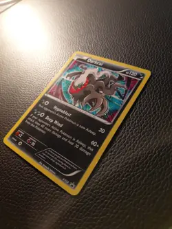 Pokemon 2014 Darkrai Cosmo Holo XY22 Black Star Promo - Image 3