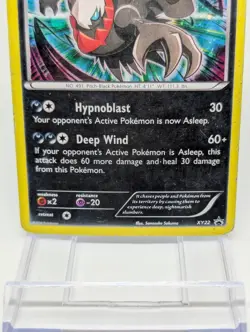 Pokemon Darkrai XY22 XY Cosmos Holo Black Star Promo MP - Image 4
