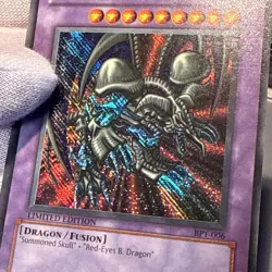 Yugioh Black Skull Dragon BPT-006 Secret Rare Limited Ed. NM Booster Tin *Read* - Image 4