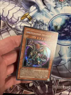 Chaos Emperor Dragon - Envoy of the End IOC-000 Yu-Gi-Oh 1st LP/MP (WNU) - Image 2