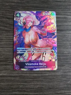 One Piece Vinsmoke Reiju OP06 069 Alt Art Foil Super Rare Wings of the Captain - Image 1