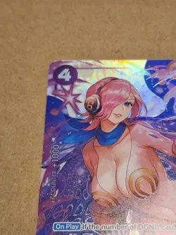 One Piece TCG Vinsmoke Reiju SR Alt Art OP06-069 English Wings of the Captain NM - Image 3