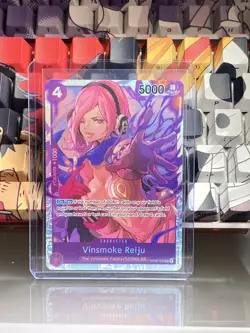 One Piece TCG Vinsmoke Reiju OP06-069 Alt Art SR Wings of the Captain English NM - Image 1