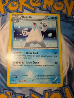 Beartic 30/98 Emerging Powers Holo Pokemon TCG NM - Image 1