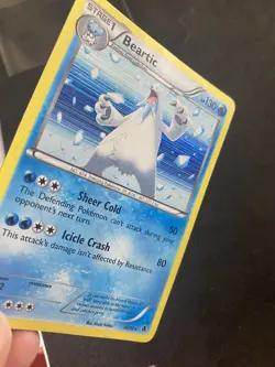 Pokemon Beartic 30/98 Emerging Powers Holo Rare HP - Image 2