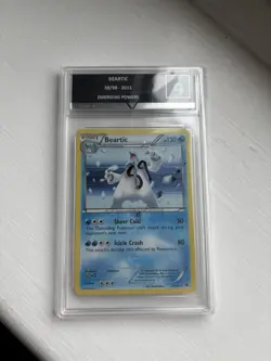 Pokemon Card Beartic Emerging Powers Cracked Ice Holo Rare 30/98 - Image 1