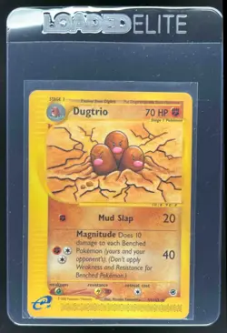 2002 Pokemon Expedition Set Dugtrio #44/165 - Image 1