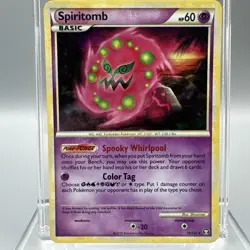Spiritomb Triumphant Holo Rare Pokemon TCG 10/102 HeartGold & SoulSilver - Image 1
