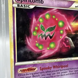 Spiritomb Triumphant Holo Rare Pokemon TCG 10/102 HeartGold & SoulSilver - Image 2