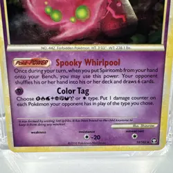 Spiritomb Triumphant Holo Rare Pokemon TCG 10/102 HeartGold & SoulSilver - Image 5