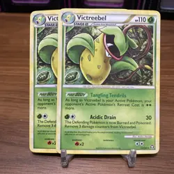 2x Victreebel 12/102 Triumphant Holo Rare Pokemon TCG - Image 1